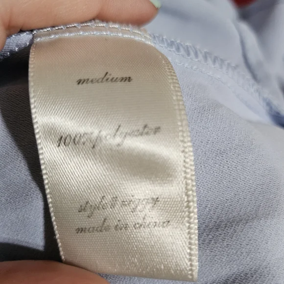 Altar'd State Light Blue Puff Sleeve Mini Romper - Picture 4 of 4